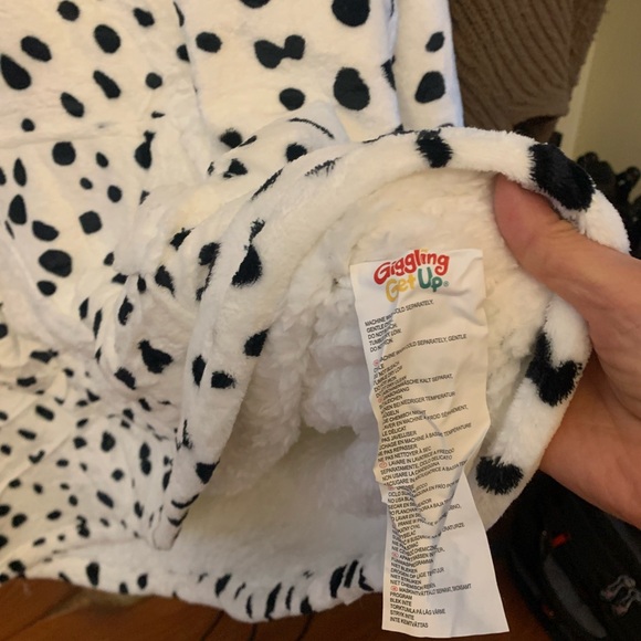 Cozy Dalmatian Print Hoodie - Picture 6 of 6